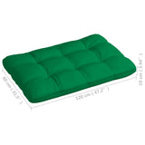 Coussins de canapé palette lot de 7 Vert