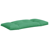 Coussins de palette lot de 3 vert tissu