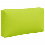 Pallet cushions set of 3 bright green fabric