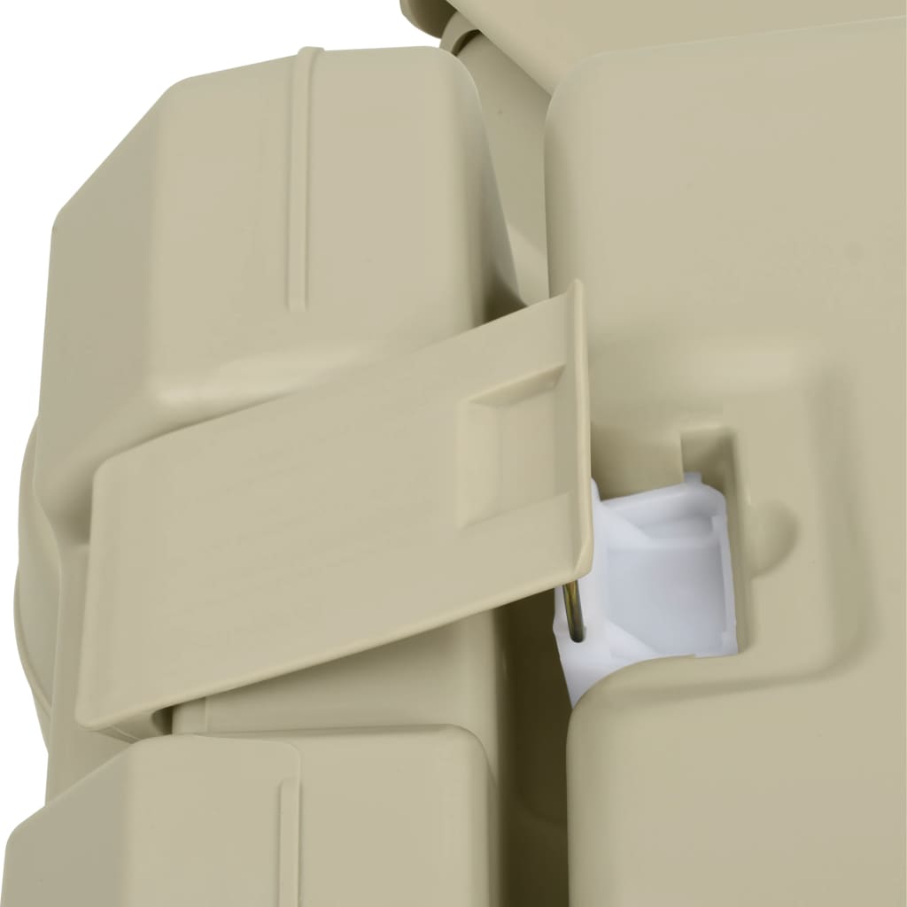 Toilette portable de camping 10+10L et support à lave-mains 20L