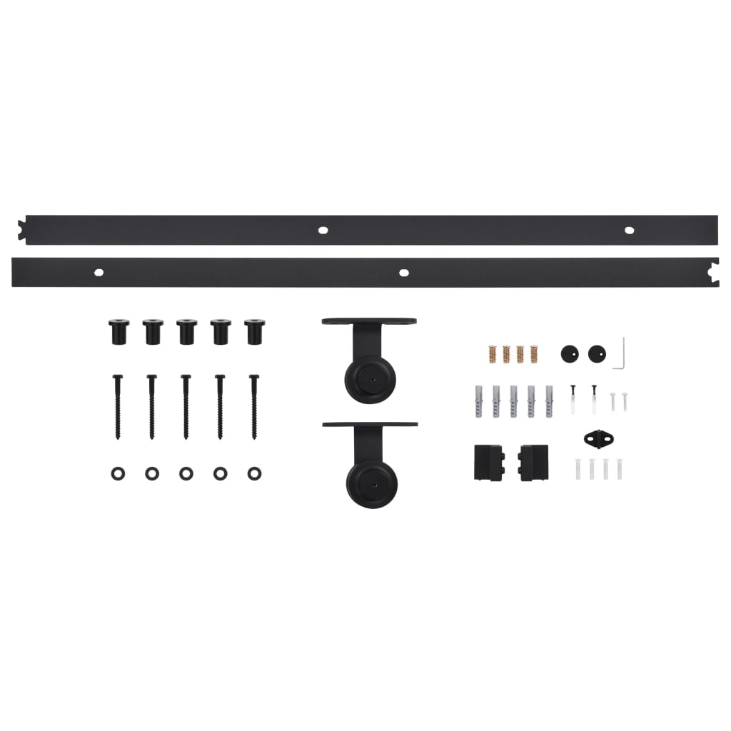 Sliding door and hardware kit 100x210 cm Solid pine