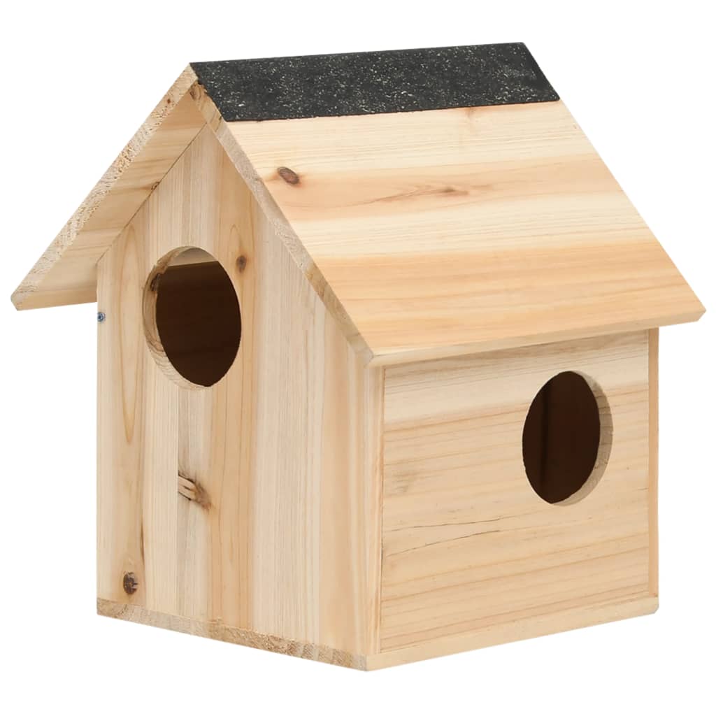 Squirrel house Solid fir wood 26x25x29 cm