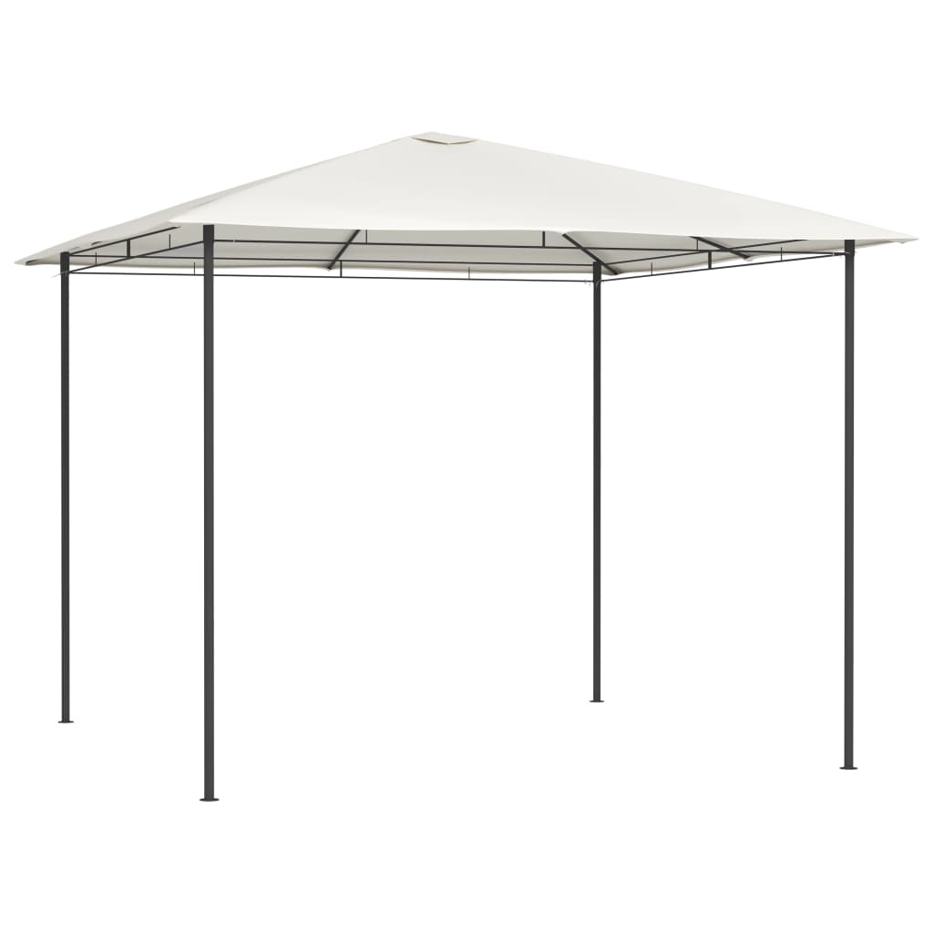 Belvédère 3x3x2,6 m Crème 160 g/m²