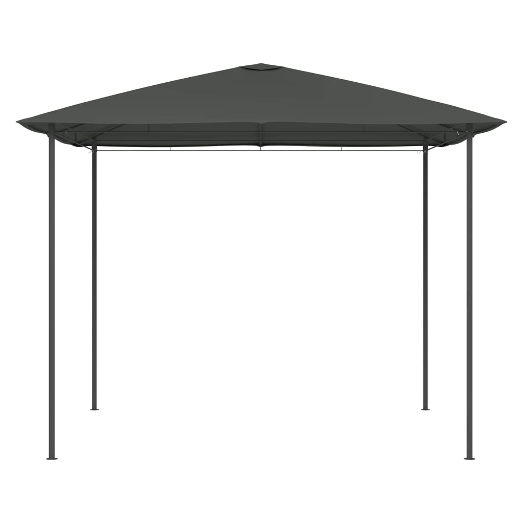 Belvédère 3x3x2,6 m Anthracite 160 g/m²