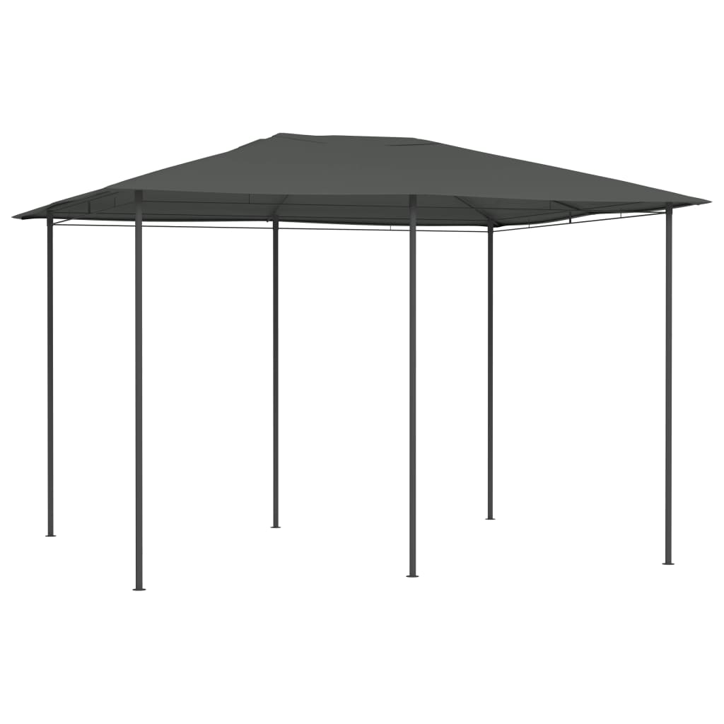 Belvédère 3x4x2,6 m Anthracite 160 g/m²