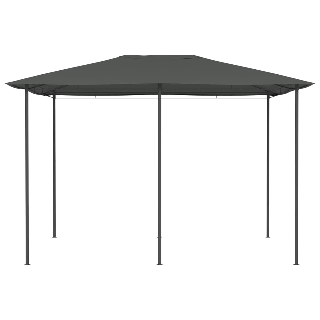 Belvédère 3x4x2,6 m Anthracite 160 g/m²