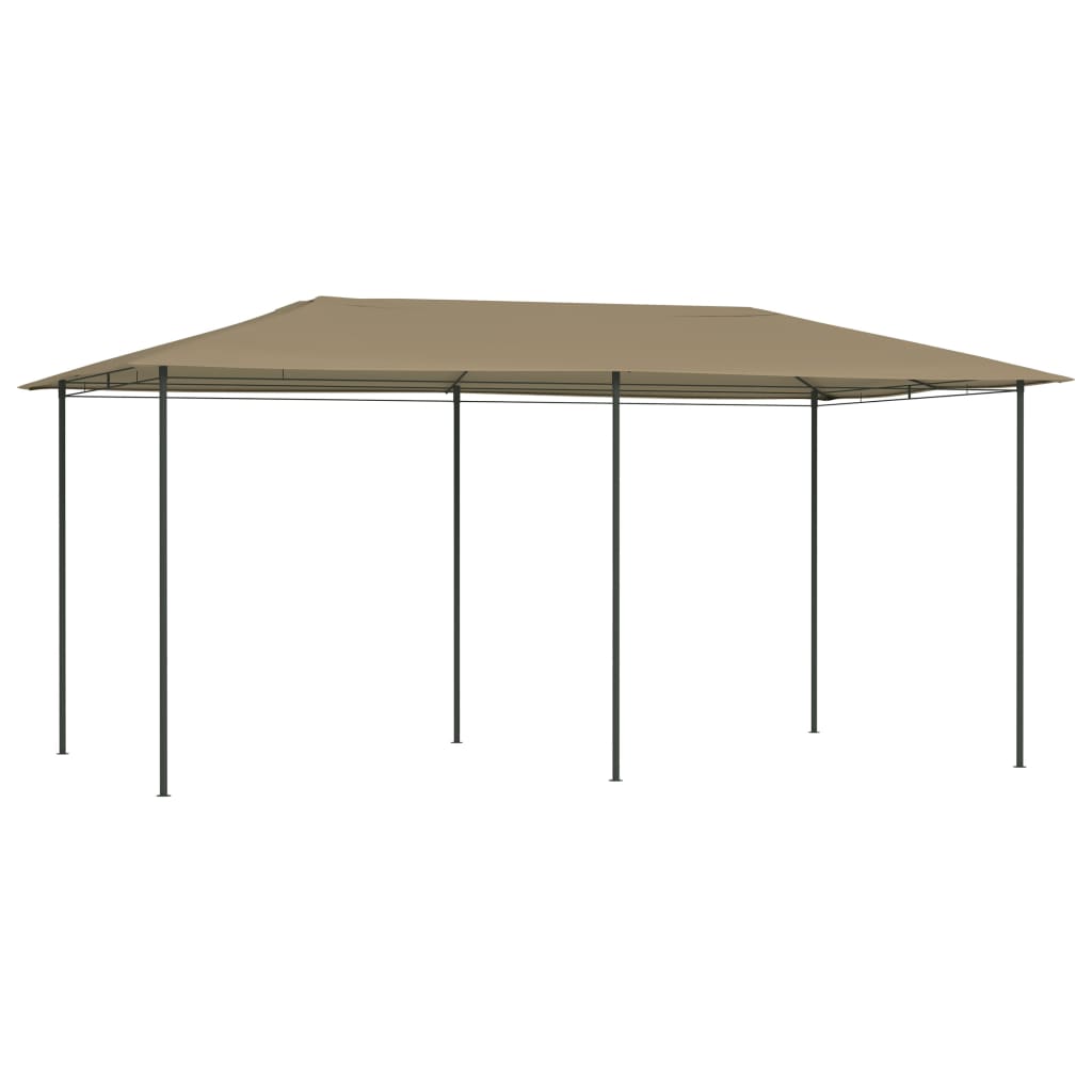 Belvédère 2,98x5,3x2,59 m Taupe 160 g/m²