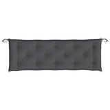 Coussin de banc de jardin anthracite 150x50x7 cm tissu oxford