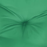 Coussin de banc de jardin vert 150x50x7 cm tissu oxford