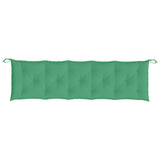 Coussin de banc de jardin vert 180x50x7 cm tissu oxford