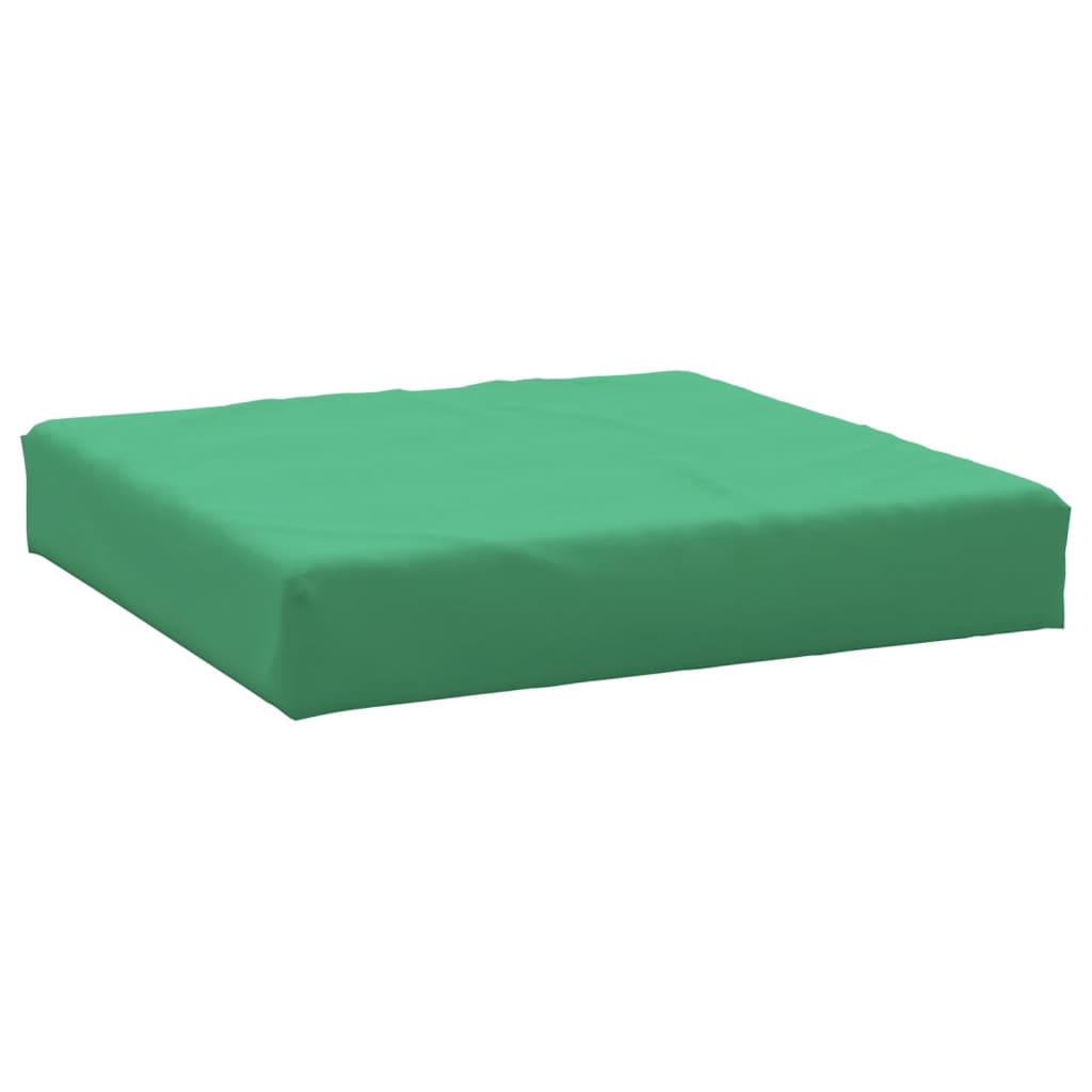 Coussins de palette lot de 2 vert tissu oxford