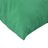 Coussins de palette lot de 2 vert tissu oxford