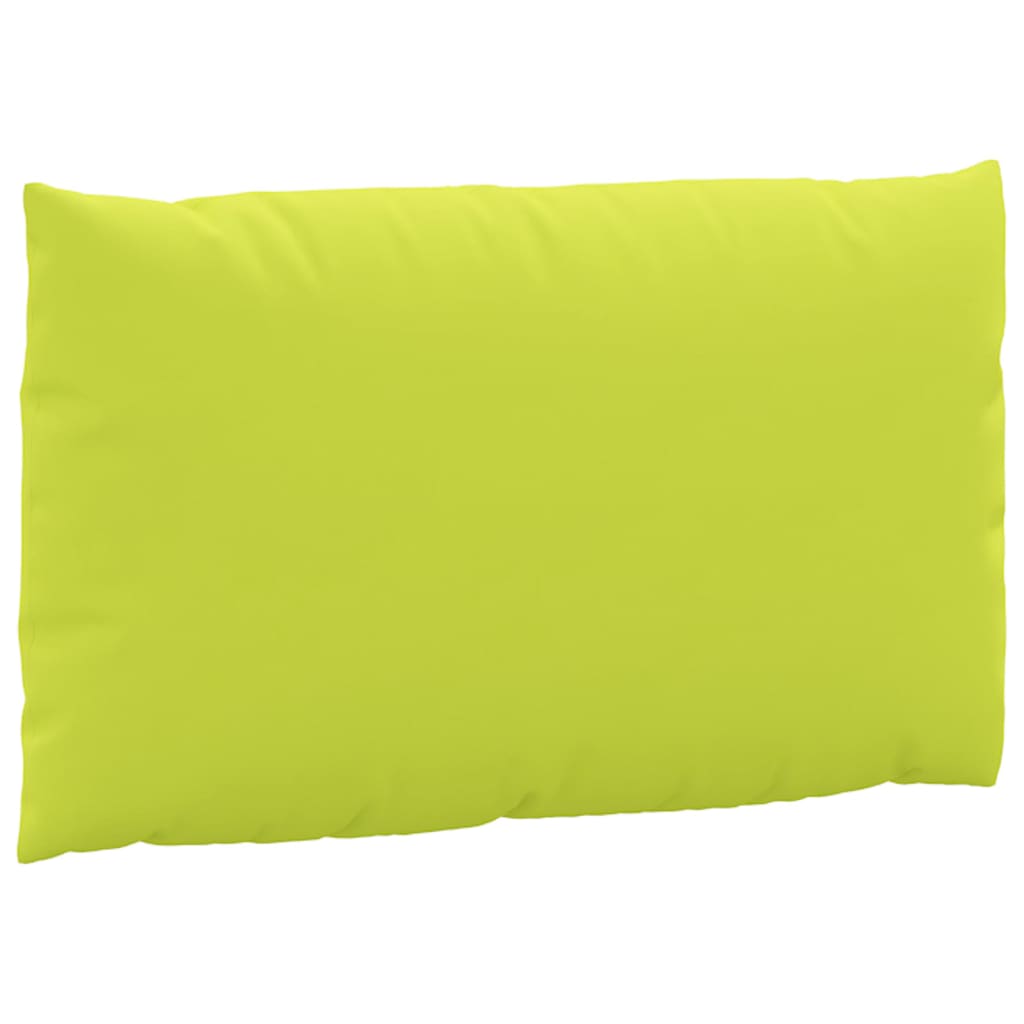 Coussins de palette lot de 2 vert vif tissu oxford