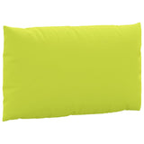 Coussins de palette lot de 2 vert vif tissu oxford