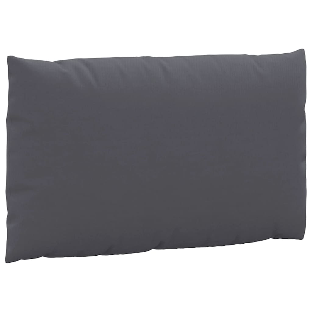 Coussins de palette lot de 3 anthracite tissu oxford