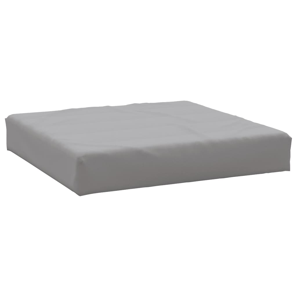 Coussins de palette lot de 3 gris tissu oxford