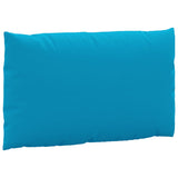 Coussins de palette lot de 3 bleu clair tissu oxford