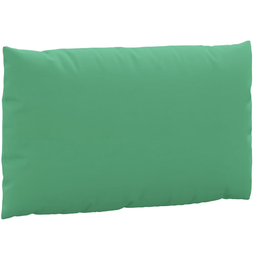 Pallet cushions set of 3 green oxford fabric