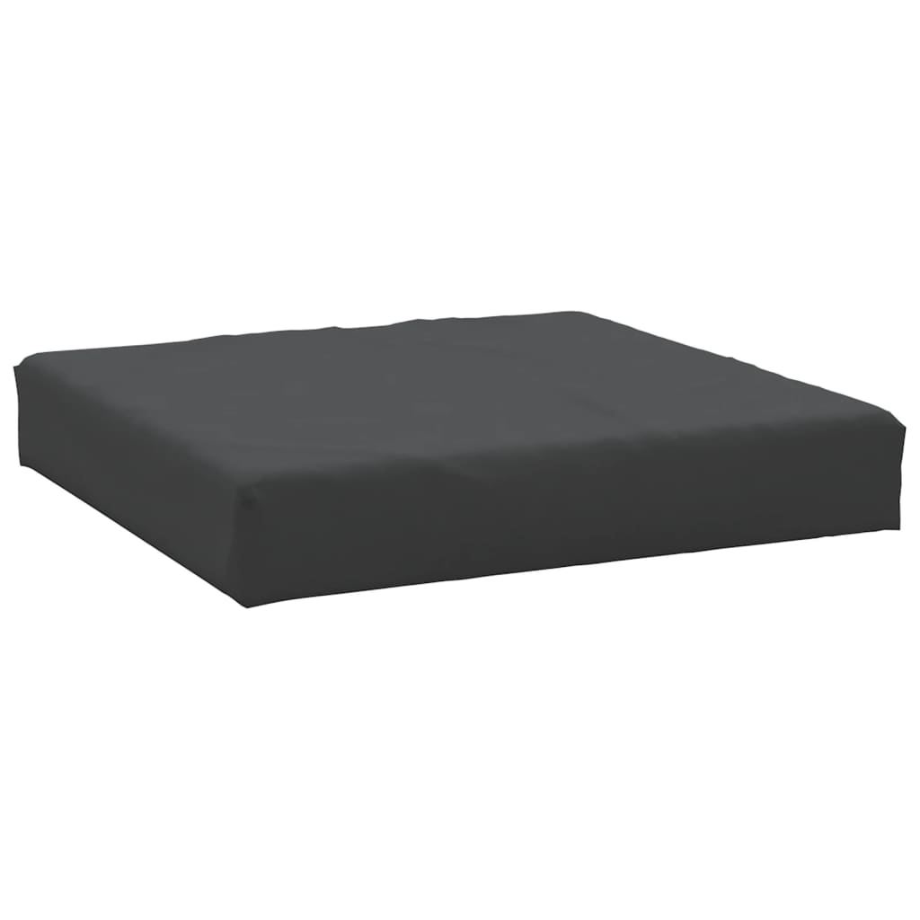 Coussins de palette lot de 3 noir tissu oxford