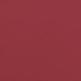 Coussins de palette lot de 3 rouge bordeaux tissu oxford