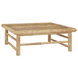 Table de jardin 65x65x30 cm Bambou