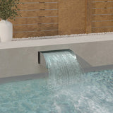 Cascade with LED 45x34x14 cm 304 stainless steel