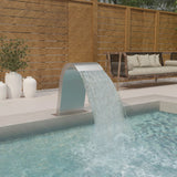 Fontaine de piscine 50x30x60 cm Acier inoxydable