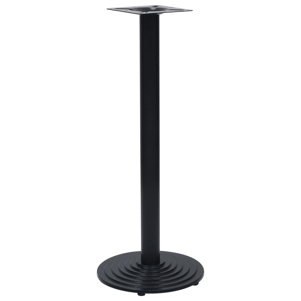 Black bistro table leg Ø43x107 cm cast iron