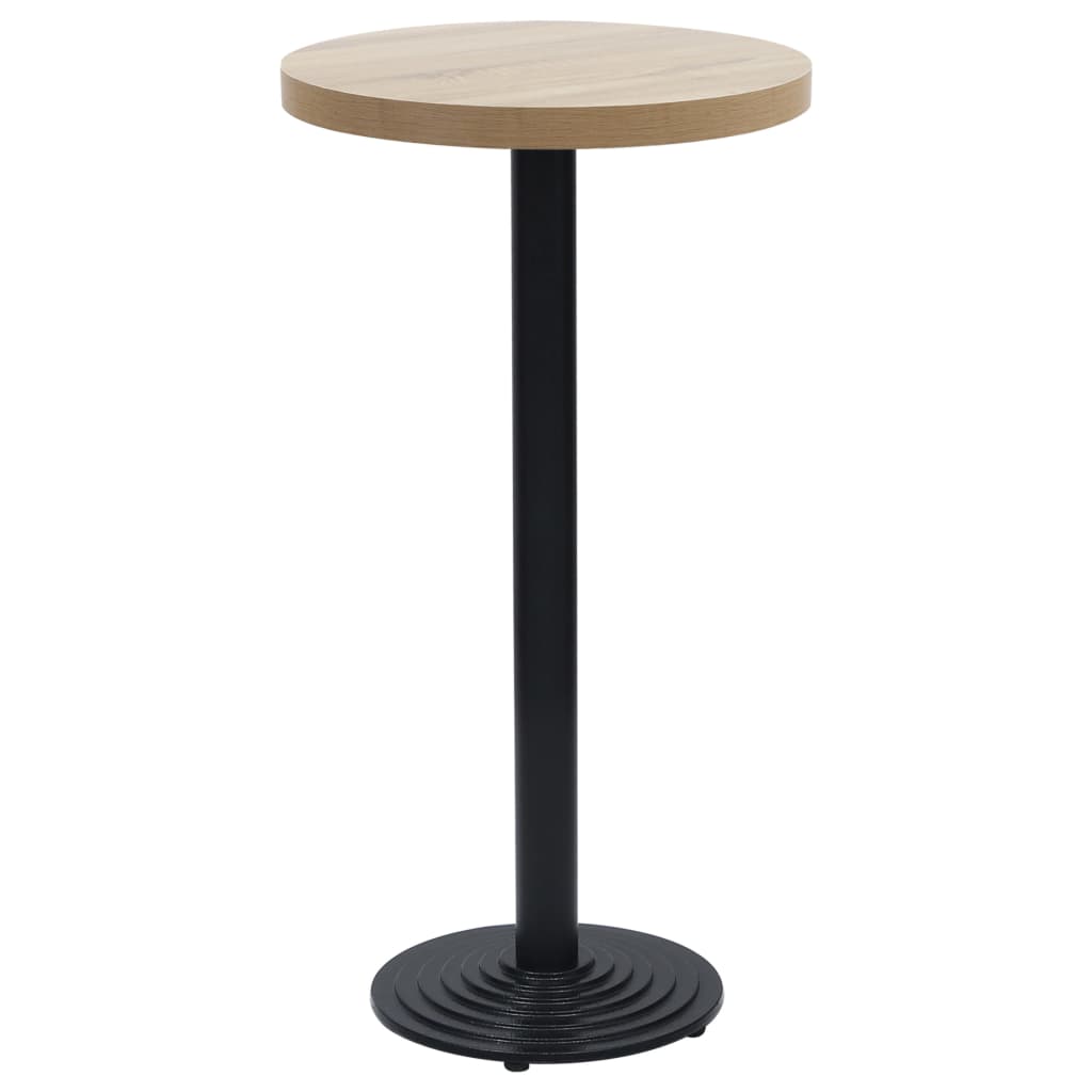 Black bistro table leg Ø43x107 cm cast iron