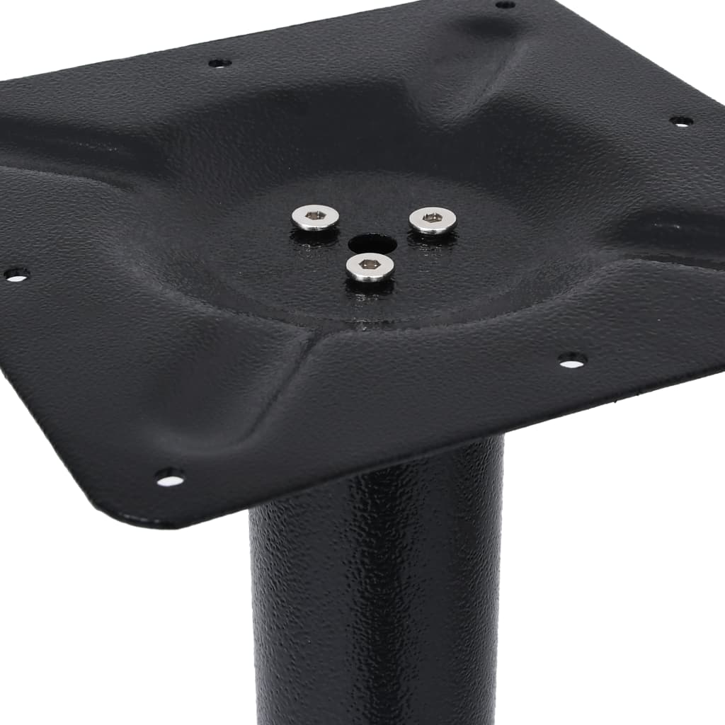 Black bistro table leg Ø43x107 cm cast iron