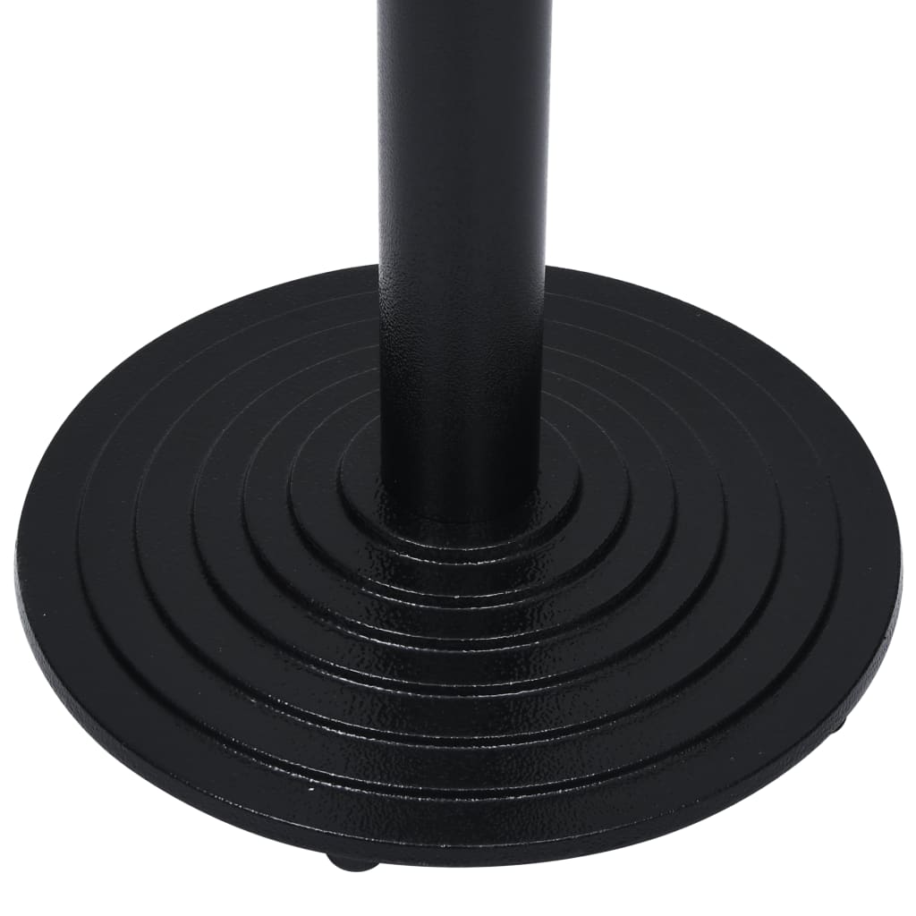 Black bistro table leg Ø43x107 cm cast iron