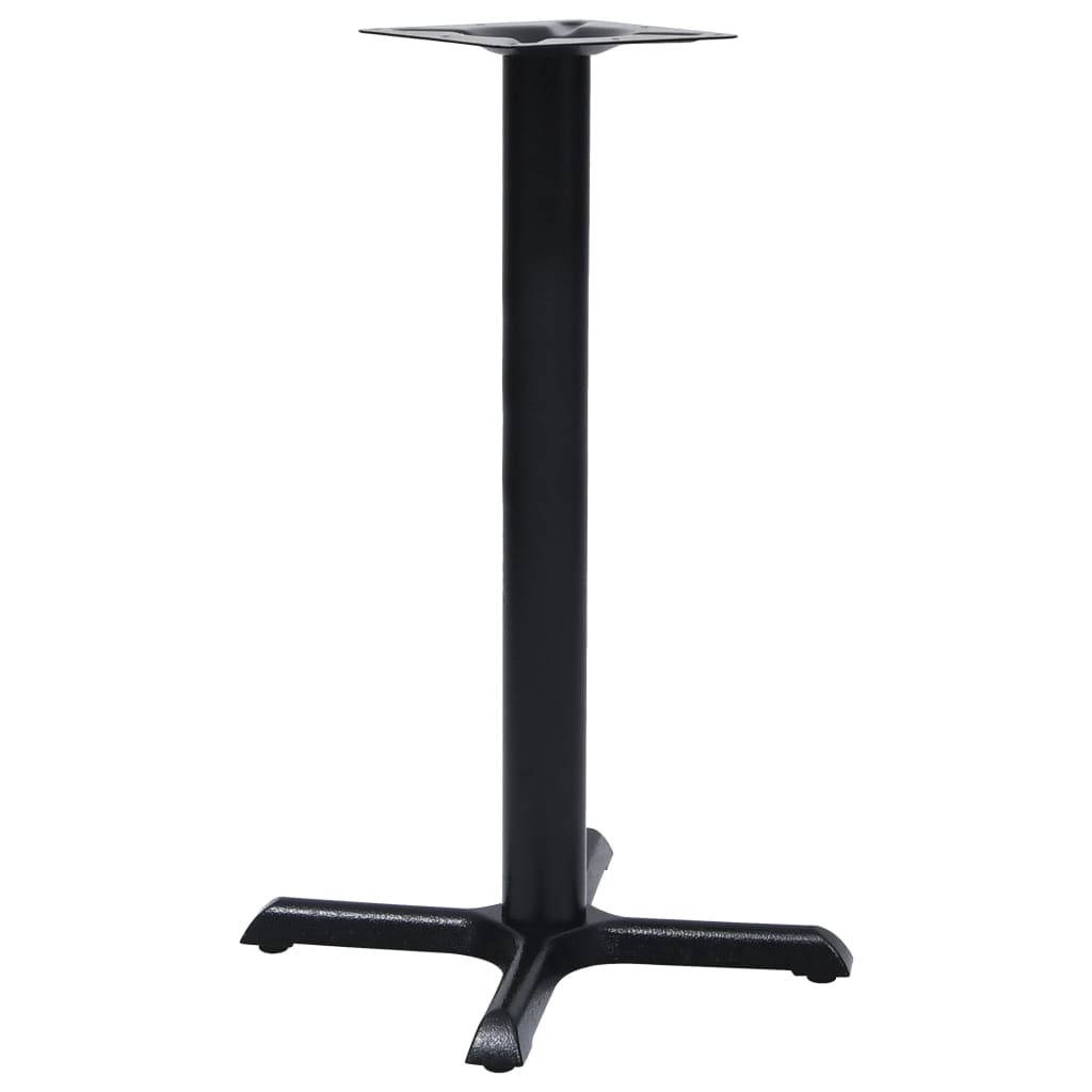 Black bistro table leg 56x56x72 cm cast iron