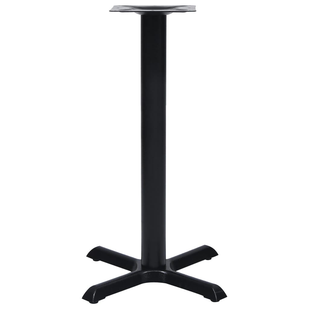 Black bistro table leg 56x56x72 cm cast iron