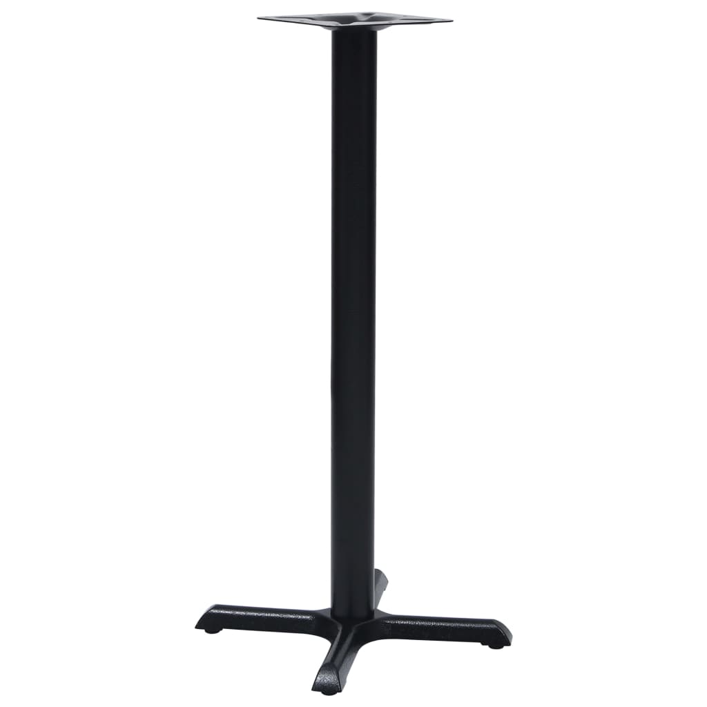 Black Bistro Table Leg 56x56x107 cm Cast Iron