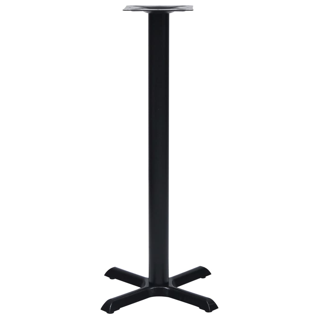 Black Bistro Table Leg 56x56x107 cm Cast Iron