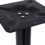 Black Bistro Table Leg 76x76x107 cm Cast Iron