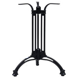 Black bistro table leg Ø60x72 cm cast aluminum