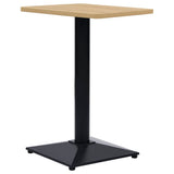 Black bistro table leg 41x41x72 cm cast iron