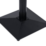 Black bistro table leg 41x41x72 cm cast iron