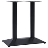 Black bistro table leg 70x40x72 cm cast iron