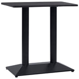 Black bistro table leg 70x40x72 cm cast iron