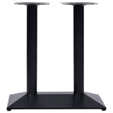 Black bistro table leg 70x40x72 cm cast iron