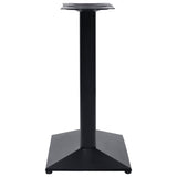 Black bistro table leg 70x40x72 cm cast iron