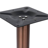 Gold bistro table leg Ø45x72 cm stainless steel