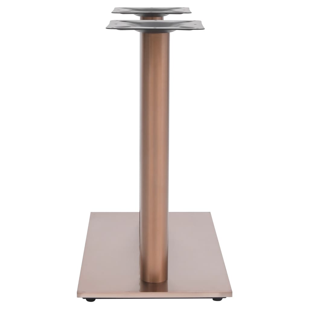 Brass Bistro Table Leg 70x40x72 cm Stainless Steel