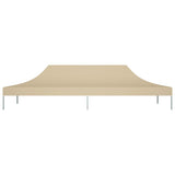 Toit de tente de réception 6x3 m Beige 270 g/m²