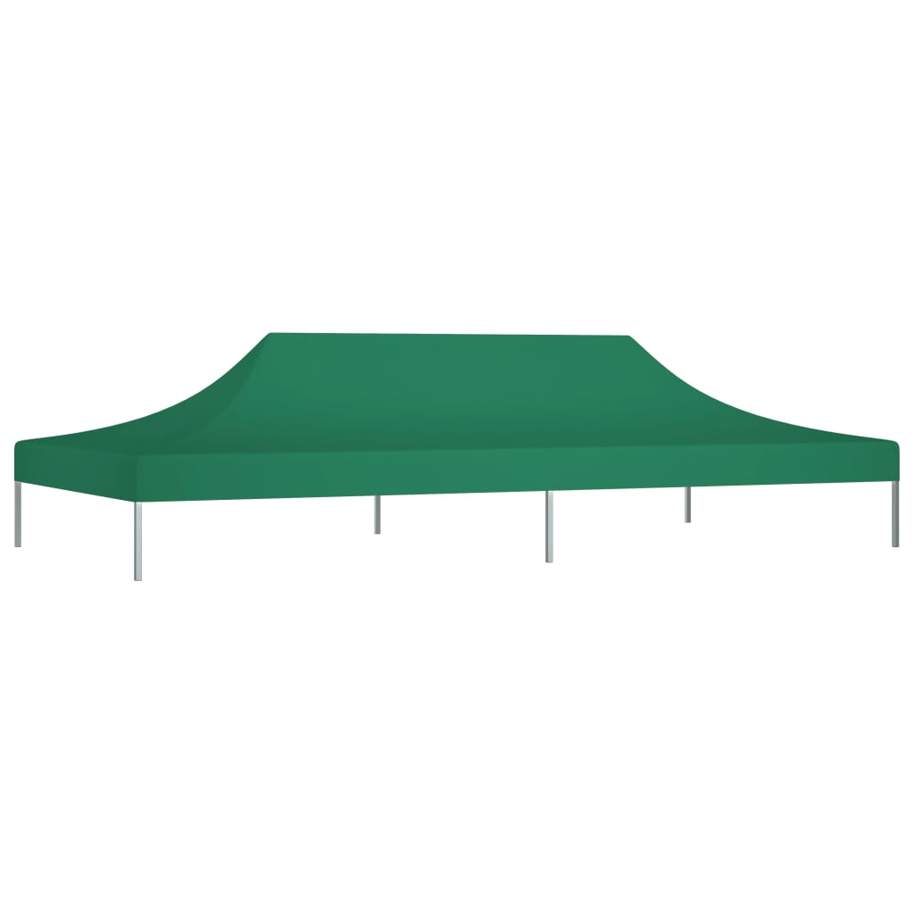 Toit de tente de réception 6x3 m Vert 270 g/m²