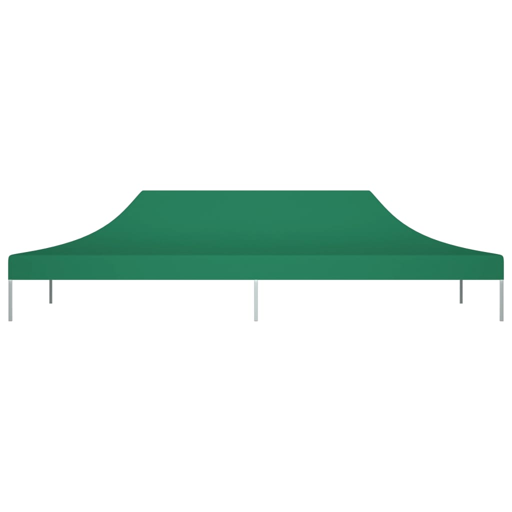 Toit de tente de réception 6x3 m Vert 270 g/m²