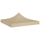 Toit de tente de réception 2x2 m Beige 270 g/m²