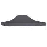 Toit de tente de réception 4x3 m Anthracite 270 g/m²